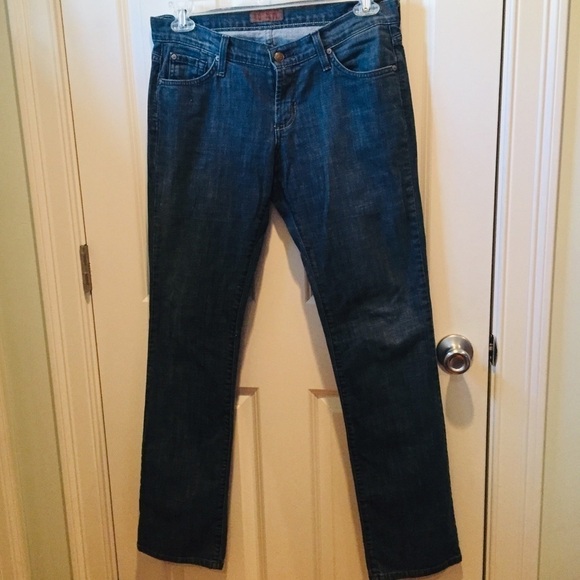 James Jeans | Dry Aged Denim Boot Cut Blue Jeans cured by Seun 30 - Picture 1 of 6